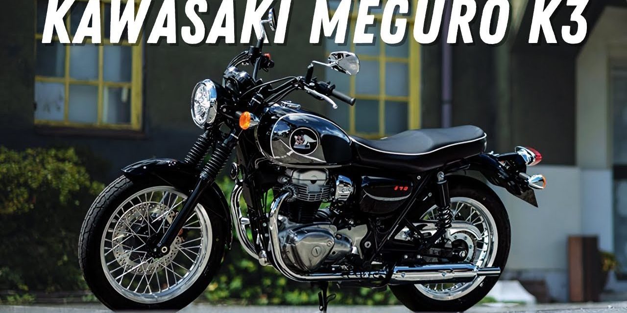 Kawasaki Meguri K3 Motor Klasik Dengan Sentuhan Mewah