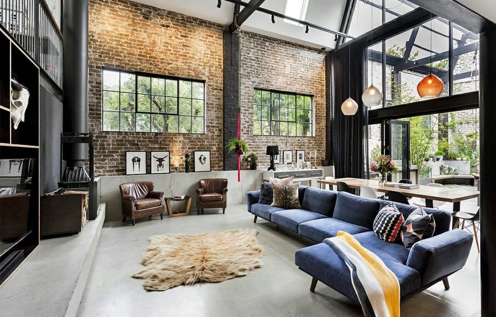 Tren Rumah Industrial Gaya Urban Yang Kian Di Gemari