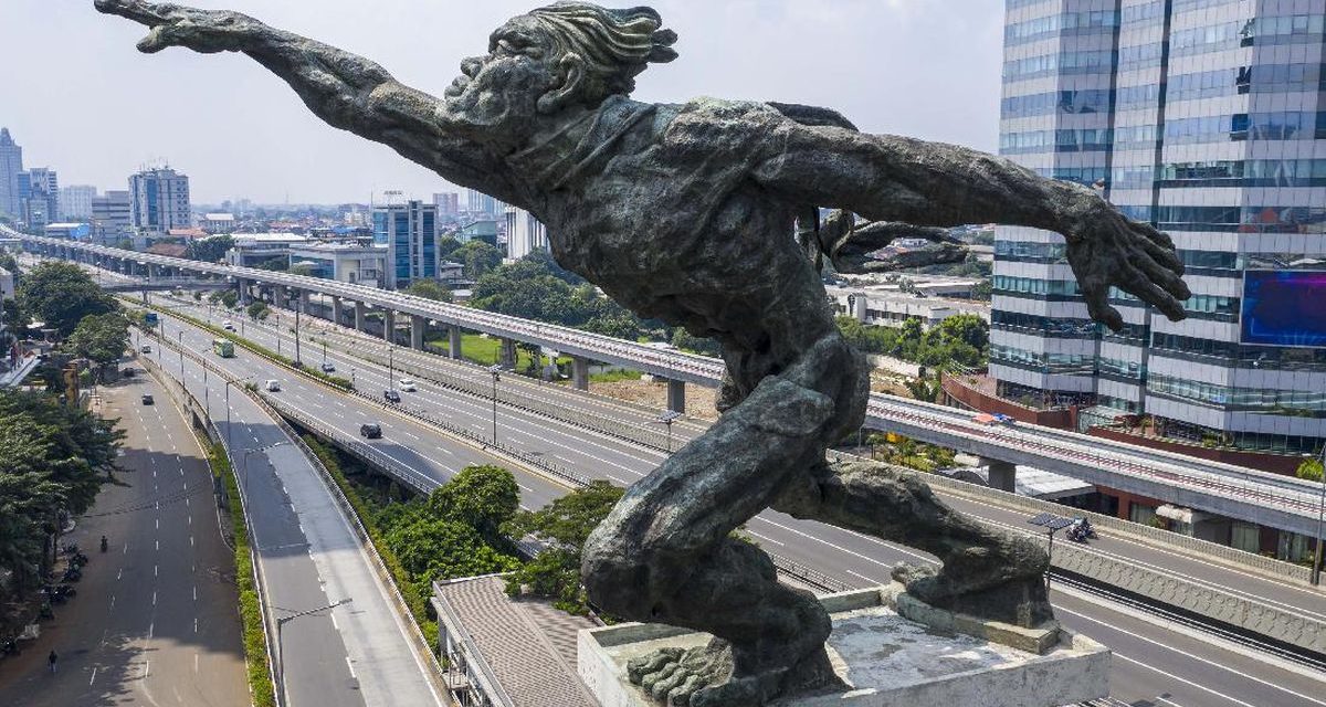 Tugu Pancoran Simbol Semangat Dirgantara Indonesia