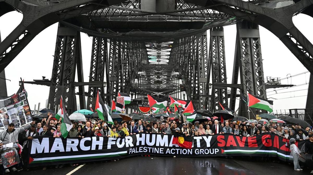 Glory To Our Martyrs: Aksi Pro-Palestina Di Australia Picu Amarah Glory To Our Martyrs: Aksi Pro-Palestina Di Australia Picu Amarah
