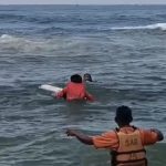 Hampir Hanyut, 3 Pengunjung Pantai Drini Terselamatkan Rescue