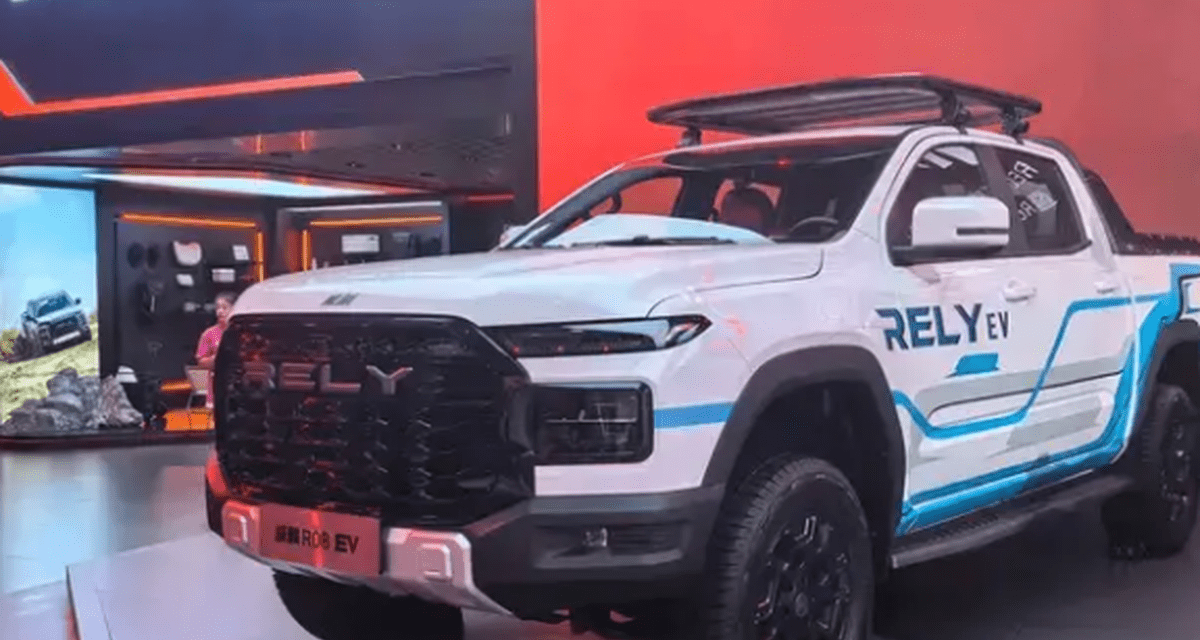 Pikap Listrik Chery Rilis, Hilux EV Punya Lawan Baru!